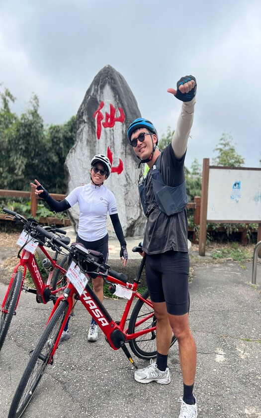 CyclingTaiwan,CyclingAdventure,單車看見台灣,台灣旅遊,biketour,海外車友騎台灣,三日環台騎跡,環小台灣,單車百岳,新竹風情海岸,十七公里海岸線,浪漫台3線,三灣,獅潭,獅潭義民廟,獅潭觀魚步道,獅潭仙草,仙山靈洞宮,蓬萊溪護魚步