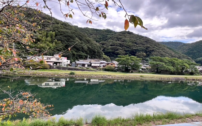 山海戀車友D9騎行足摺岬騎往宇和島路途上。
